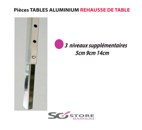 TABLE  Inclinée Ajourée  | 120cm x 150cm   | port offert – Image 4