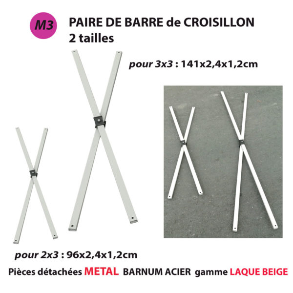 BARRE CROISILLON