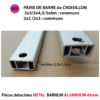 Pièce METAL pour barnum GAMME ALUMINIUM 45mm – Image 5