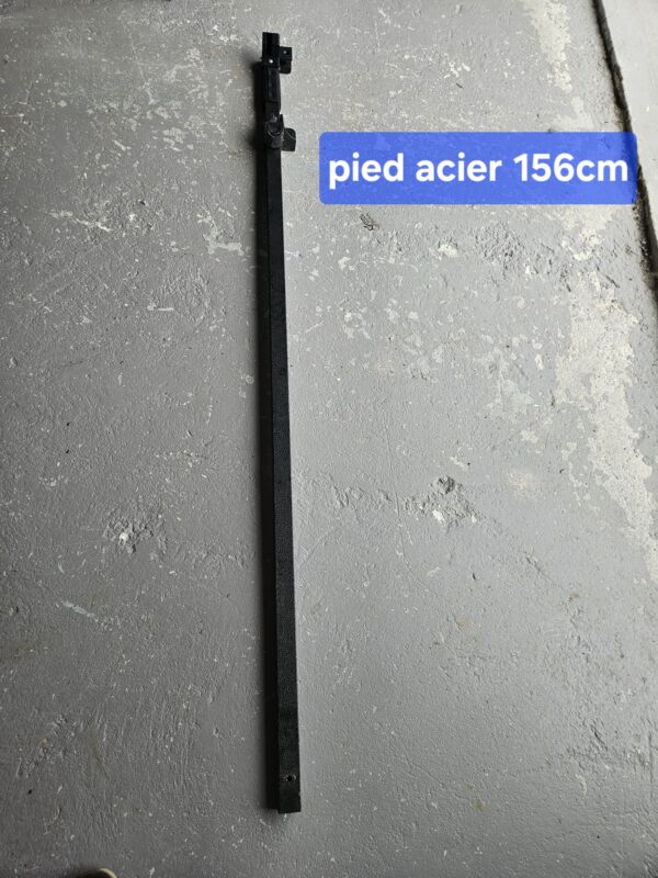 HAUT DE PIED BARNUM ACIER 156CM
