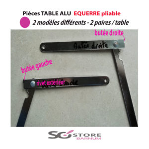 EQUERRE  PLIABLE / 2 modèles