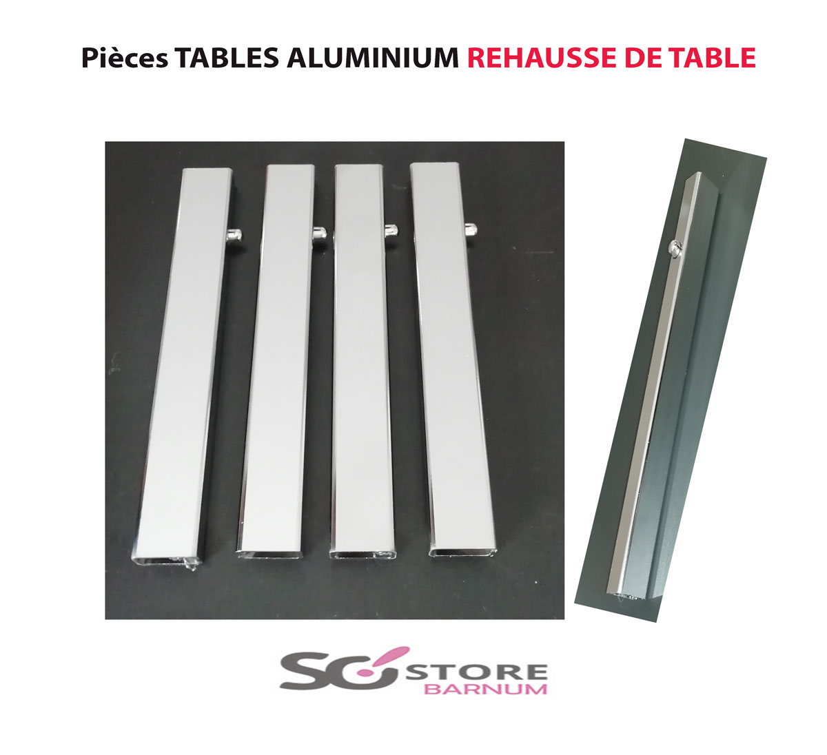 REHAUSSEUR POUR TABLES - SO STORE