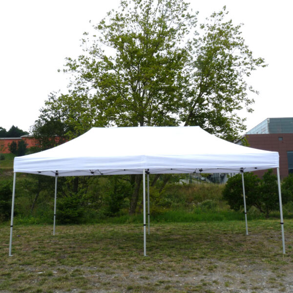 BARNUM  ALUMINIUM SEMI PRO | 3mx6m | TOIT ANTI UV |  option 3 murs