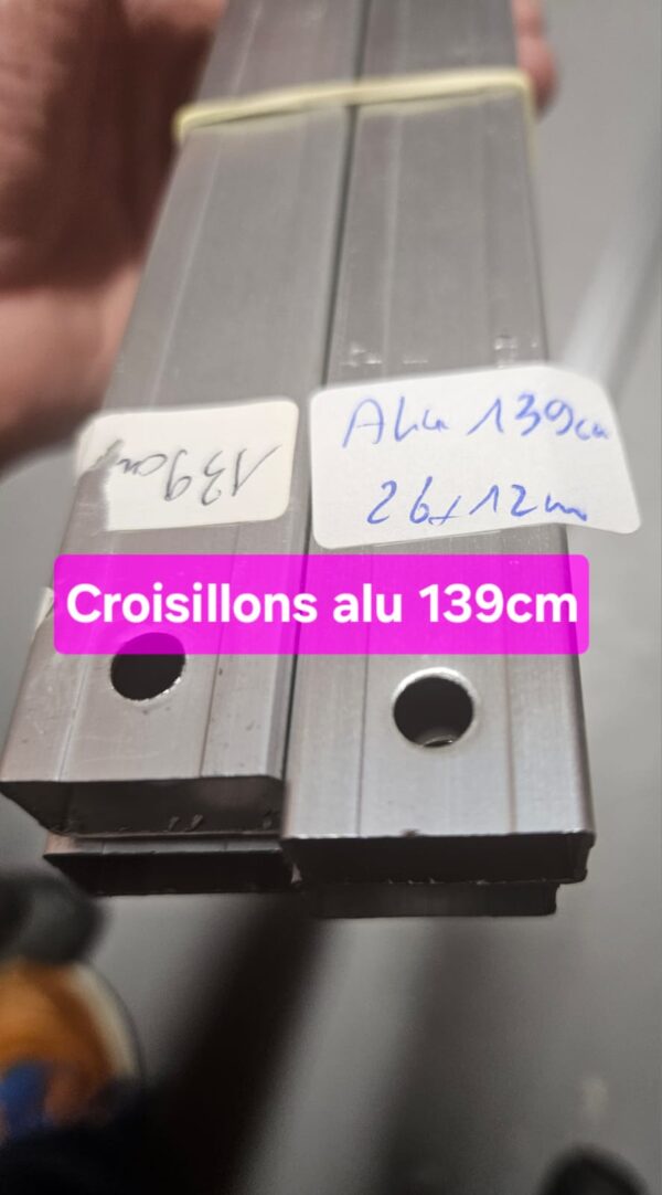 CROISILLONS ACIER  ou ALUMINIUM  / OCCASION  / 93.5cm/95cm /100cm / 135cm /139cm /143cm /145cm  PORT INCLUS – Image 10