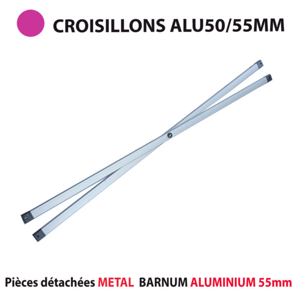 Pièce METAL pour barnum GAMME ALUMINIUM 50/55mm – Image 2