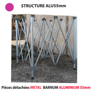 Pièce METAL pour barnum GAMME ALUMINIUM 50/55mm