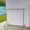 PORTANT METAL  NOIR REGLABLE - LOT DE 3