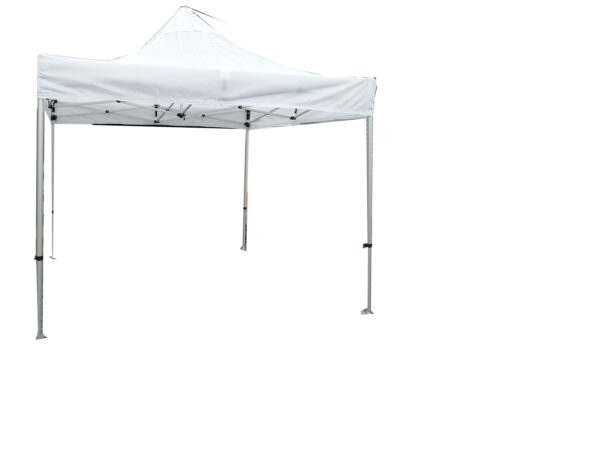 BARNUM  ALUMINIUM  HEXA 45mm SEMI PRO - TOIT anti UV  |  3mx3m |  option 3 murs