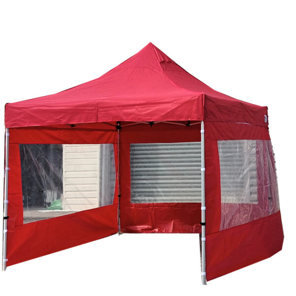 BARNUM  ALUMINIUM  HEXA 45mm SEMI PRO - TOIT anti UV  |  3mx3m |  option 3 murs – Image 8