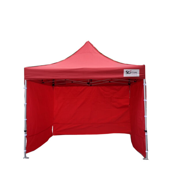 BARNUM  ALUMINIUM  HEXA 45mm SEMI PRO - TOIT anti UV  |  3mx3m |  option 3 murs – Image 7