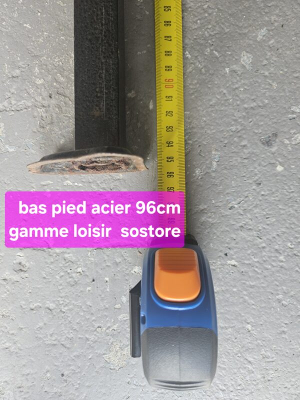 BAS DE PIED BARNUM ACIER 96CM SOSTORE-BARNUM.COM