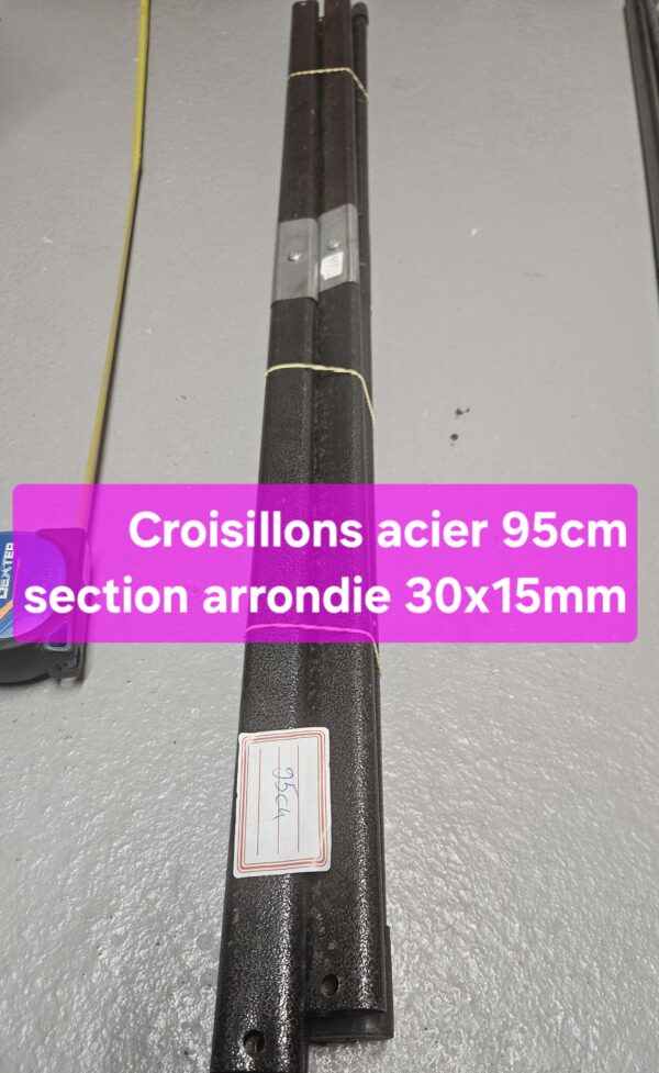 croisillons acier 95cm