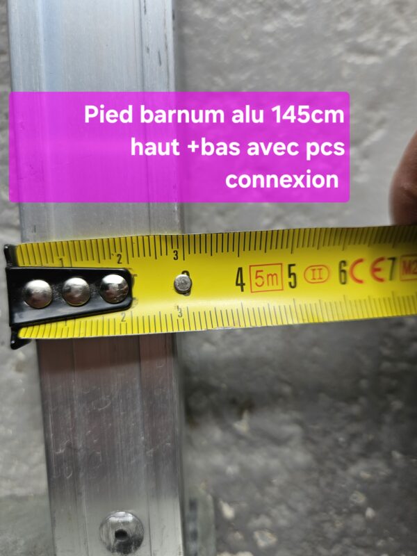 PIED  BARNUM | ACIER / ALUMINIUM |  OCCASION | port inclus – Image 23